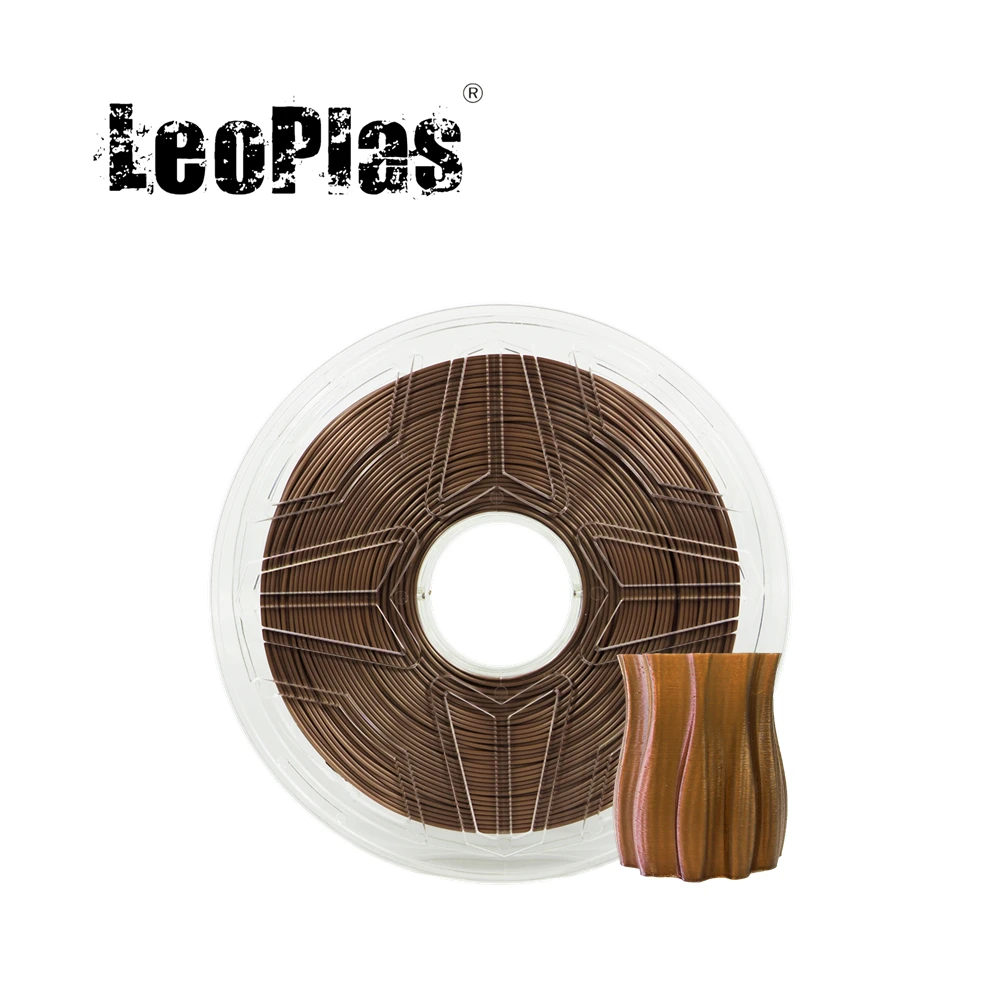 LeoPlas 1 кг 75 мм Кофе коричневый ПЭТГ для FDM 3D принтеры ручка расходных материалов