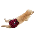 Физиологические штаны для больших собак, женские шорты, нижнее белье, трусы, самоеда, зеленые подгузники для домашних животных