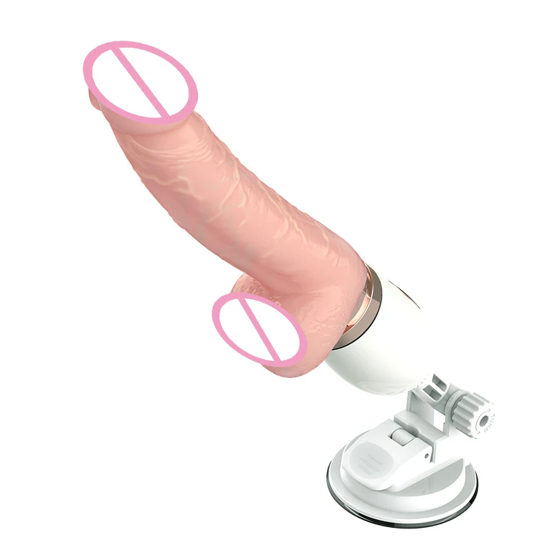 Беспроводной Телескопический автоматический фаллоимитатор с дистанционным