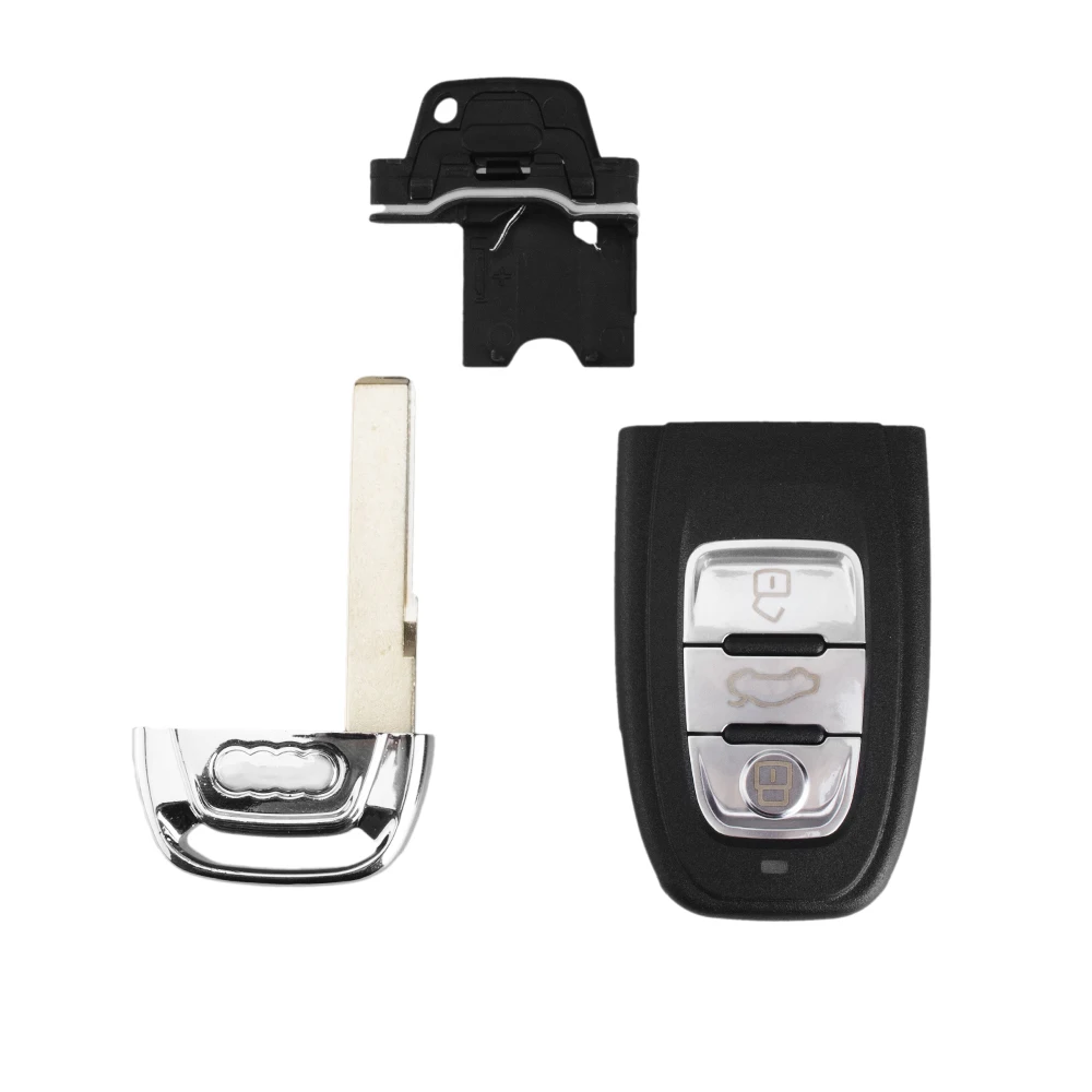 Чехол KEYYOU для дистанционного ключа с 3 кнопками автомобильного AUDI A3 A4 A5 A6 A8 Quattro Q5 Q7