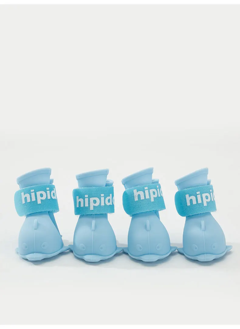 Обувь для домашних животных резиновая обувь сапоги милая Водонепроницаемая