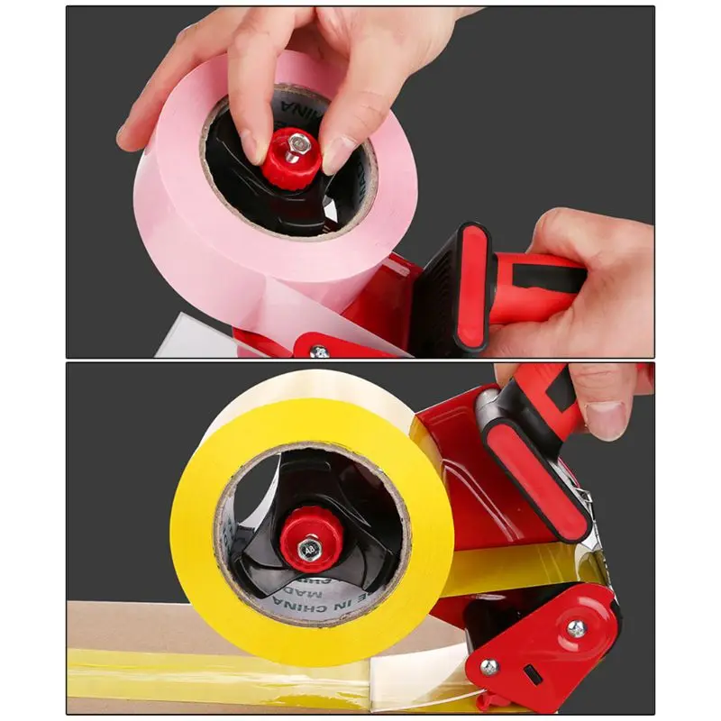 

Heavy Duty Tape Gun Dispenser Sealing Packaging Parcel Cutter Machine Manual Packing Tool l29k