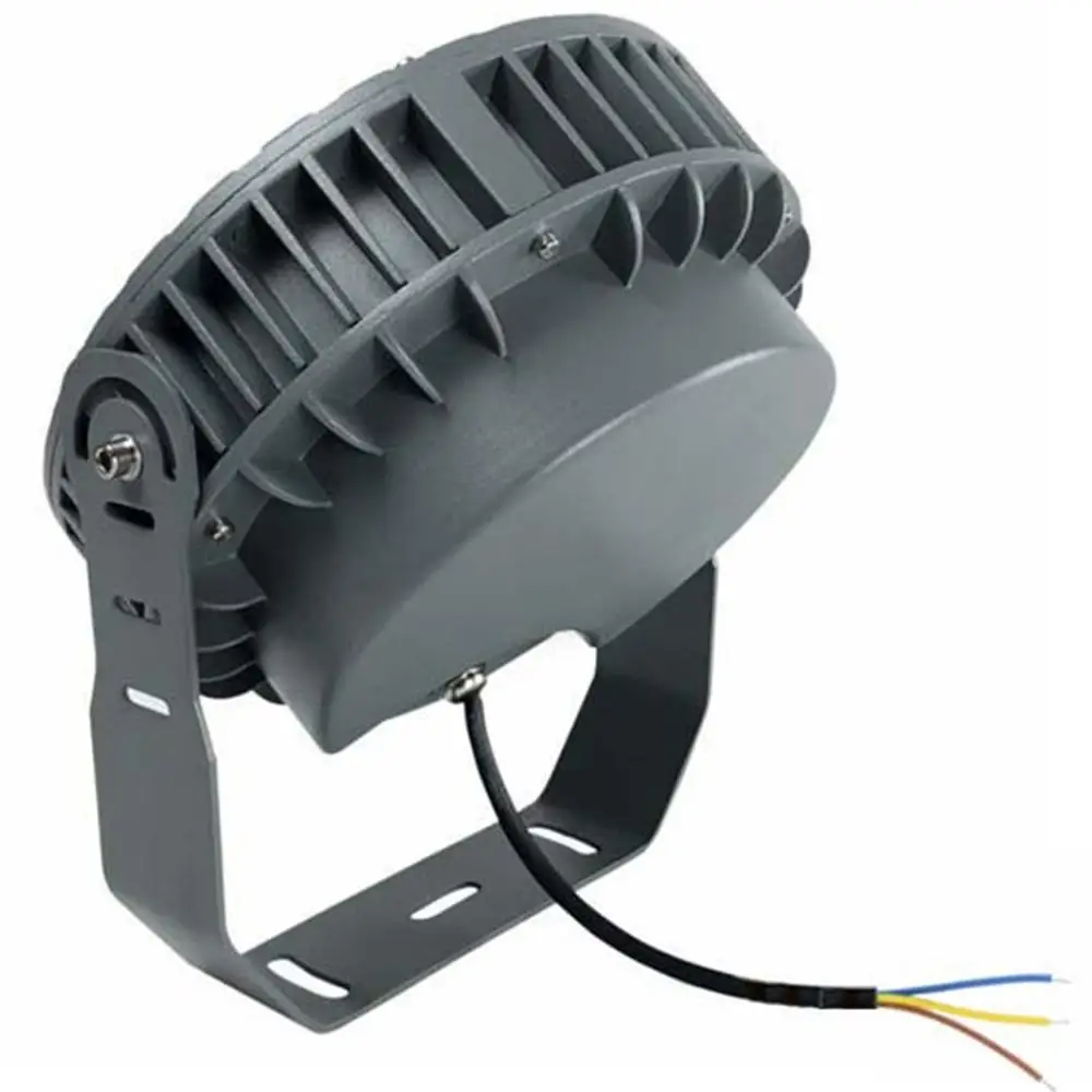 24W Светодиодный прожектор светильник AC85 265V/DC24V IP65 литой DMX512 изменяемый RGB точечный