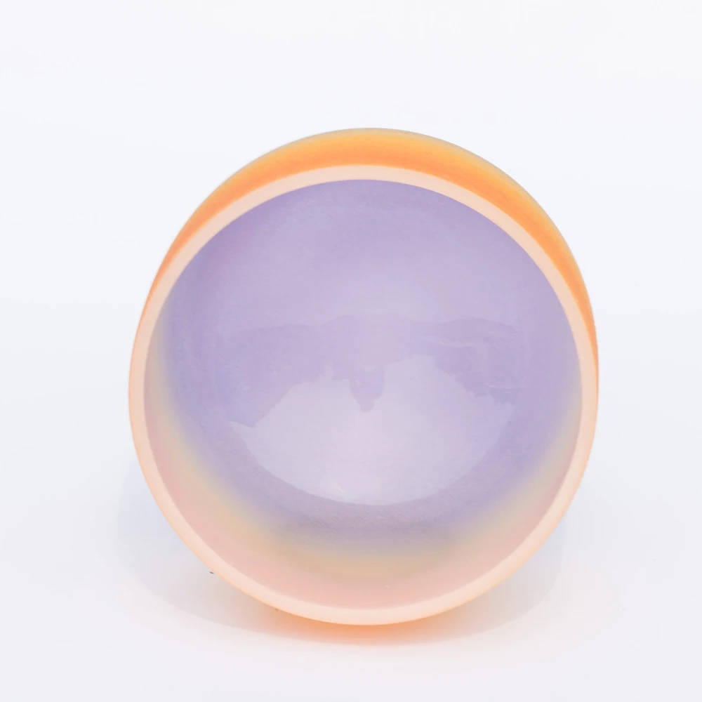 10 дюймов D Note Радужная Сакральная чакра медитация Кварцевый Поющая