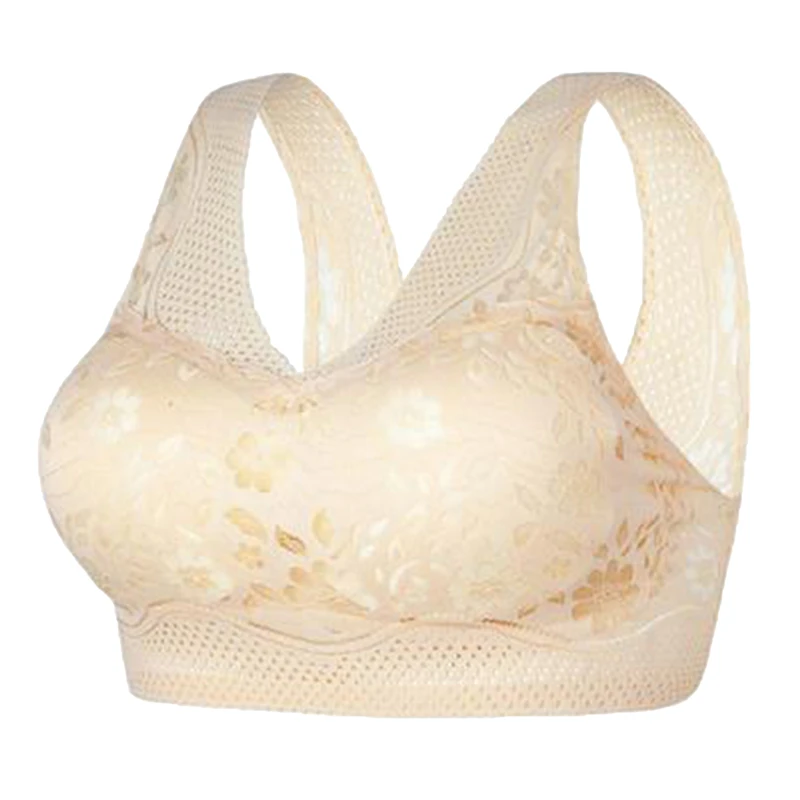 

Women Anti-Emptied Breathable New Wrapped Chest Beauty Back Push Up Bra Lace Seamless Underwear Sexy Lingerie Female Intiamtes