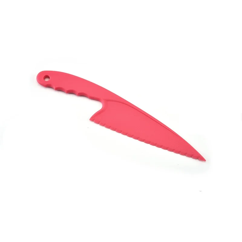 1 шт. пищевой PP нож для резки теста пиццы пластиковый торта хлеба с зубцами