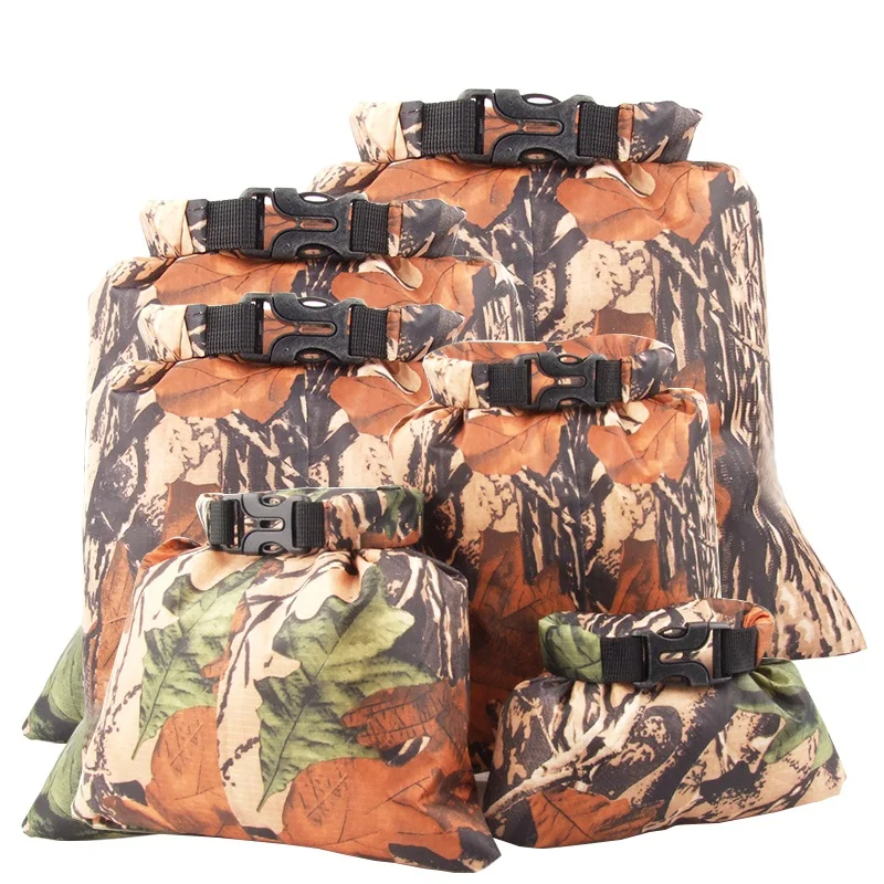 

1.5/2.5/3/3/5/8L Outdoor Waterproof Trekking Bags Sack Waterproof Floating Dry Gear Boating Fishing Rafting Swimming 6pcs
