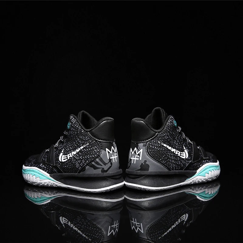

Boys Brand Basketball Shoes For Kids Sneakers Thick Sole Non-slip Children Sports Shoes Child Boy Basket Trainer Shoes