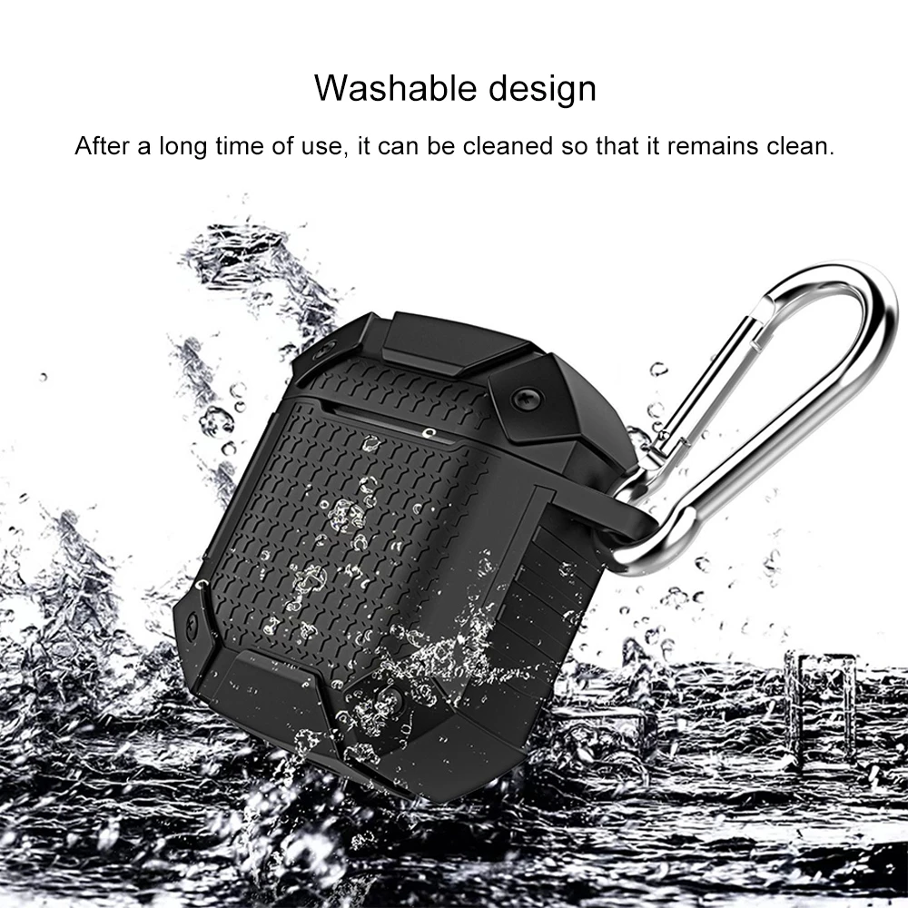 Беспроводной Bluetooth наушники с защитой от ударов и воды в стиле силиконовый