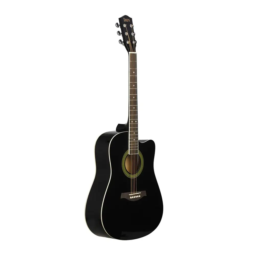 IRIN 41 дюйм Акустическая гитара Cutaway Design Fingerboard Guitarra деликатный музыкальный