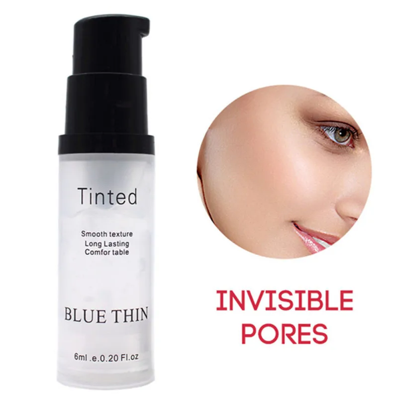 6 мл основа для лица грунтовка макияжа Жидкий матовый макияж тонкие линии масло