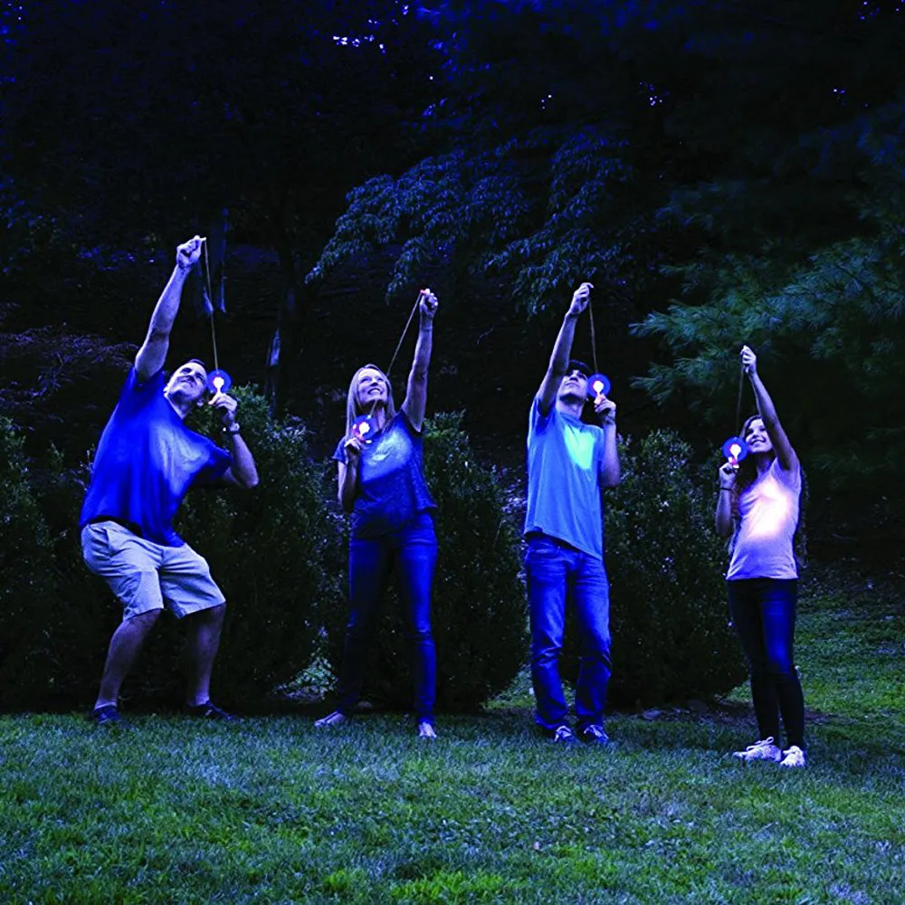 4 шт. светодиодный светильник мигает Стрекоза свечение для вечерние игрушки