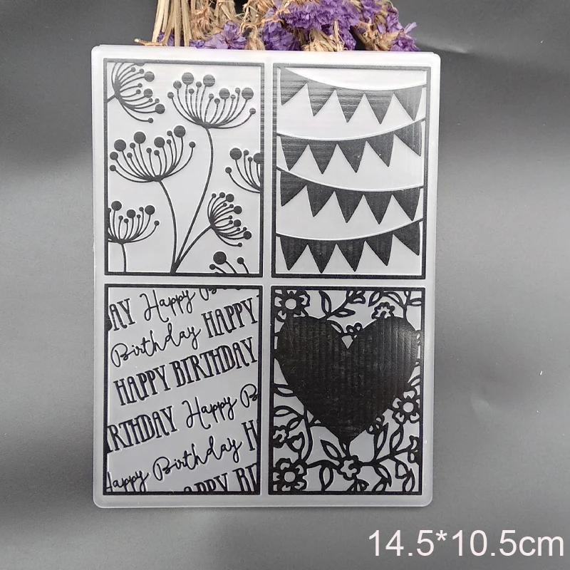 Семена сердца баннерные папки для тиснения новинка 2019 принадлежности