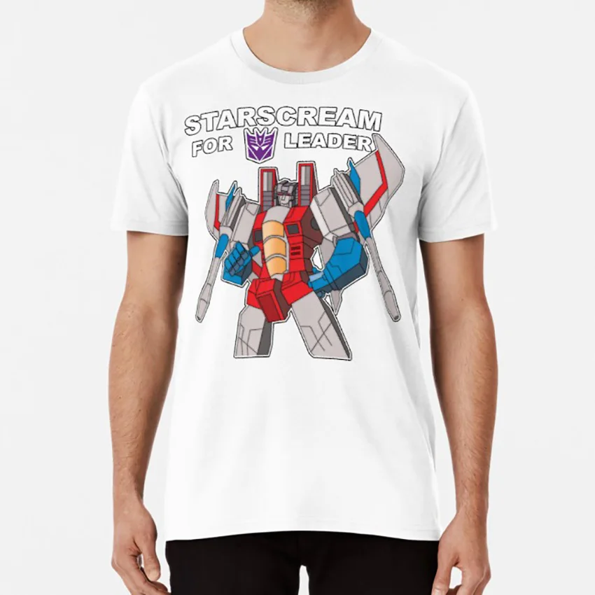 Starcry для футболки Decepticon Leader робот starcry jet decepticon fan art|Мужские футболки| |