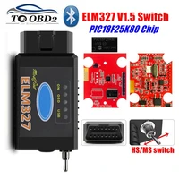 elm327 v1 5 switch hs canms can for ford forscan obd2 diagnostic scanner elm 327 1 5 bluetooth elm 327 wifi pic18f25k80 chip