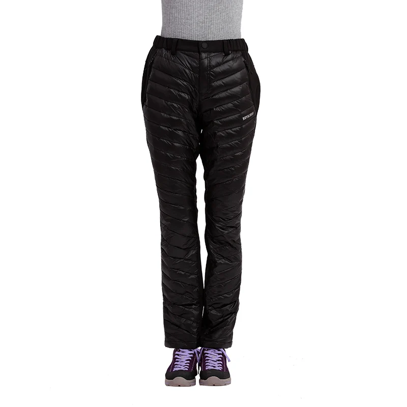 Уличные пуховые брюки ROYALWAY водонепроницаемая одежда для мужчин и женщин теплые