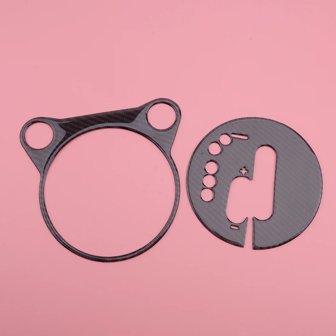 

2 шт., коробка переключения передач из углеродного волокна, панель, накладка, Декор, подходит для Nissan 370Z Z34 2009-2013 2014 2015 2016 2017 2018 2019 2020