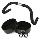 1 шт. лента для руля велосипеда дорожного велосипеда Маскировочный ремень велосипедная ручка ремень пробковая обмотка с заглушками Нескользящая впитывающая пот # SD