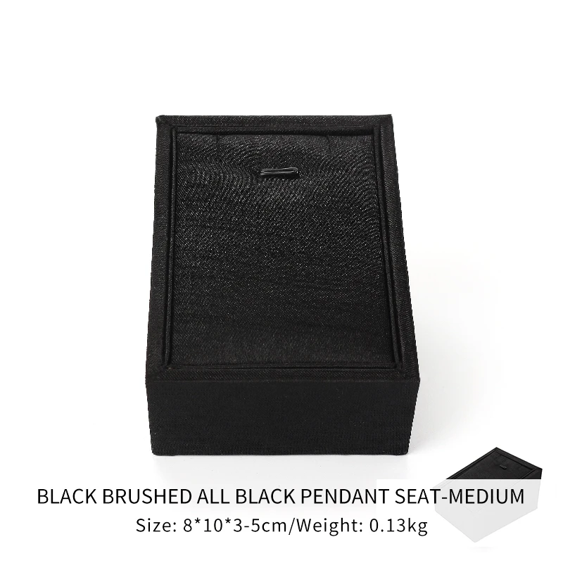 

Горячая Распродажа, черная Подвеска для ювелирных изделий, демонстрационный лоток, Съемные женские серьги, ожерелье, браслет, кольцо, витри...