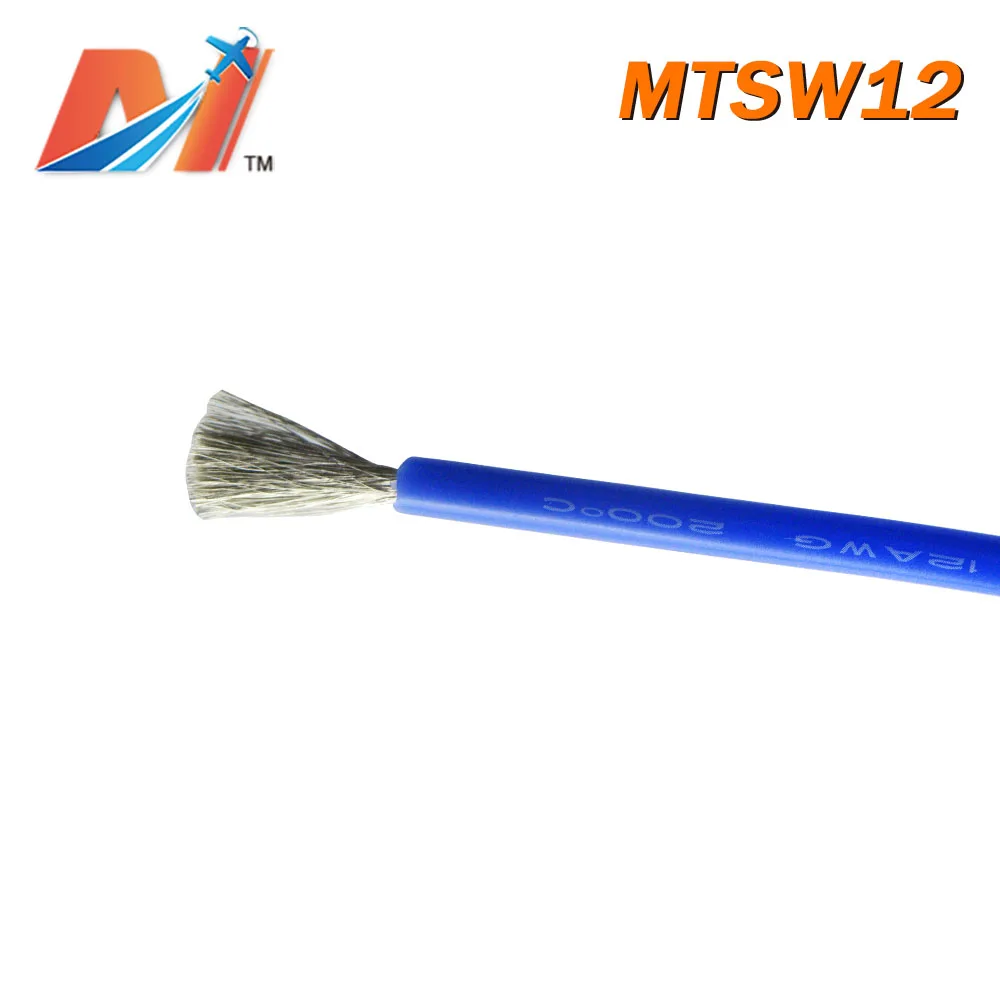 Maytech распродажа (1 метр) кремниевый провод питания AWG12 синий цвет | Электроника