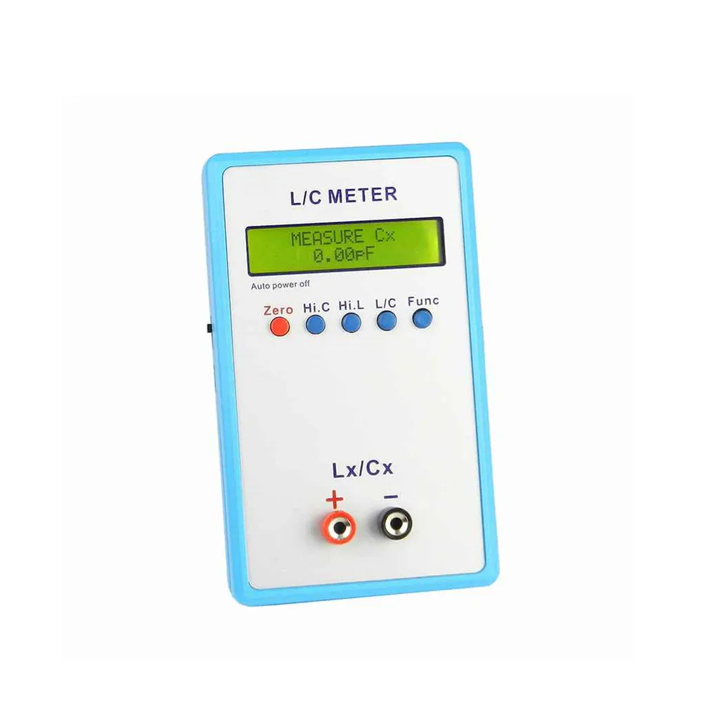 LC200A ручной L/C катушка индуктивности Измеритель Емкости цифровой мост LCR