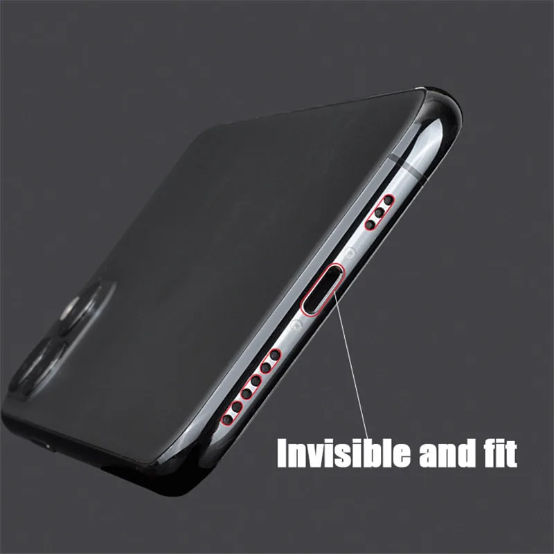 

For iphone12/12Promax Mobile Phone Side Film 2Pcs Ultra-Thin TPU Hydrogel Rim Film For iphone8 SE Xs Transparent Protective Film