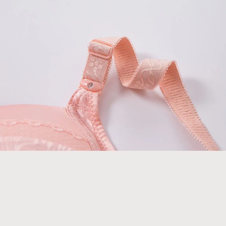 Женский бюстгальтер большого размера нижнее белье тонкий мягкий с полным