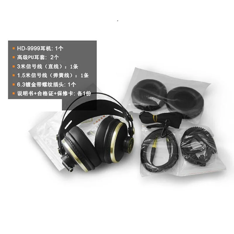 

Original ISK HD9999 Studio Monitor Headphones Music Headset Monitoring Earphone DJ/Audio/Mixing/Recording Studio Earphone For PC