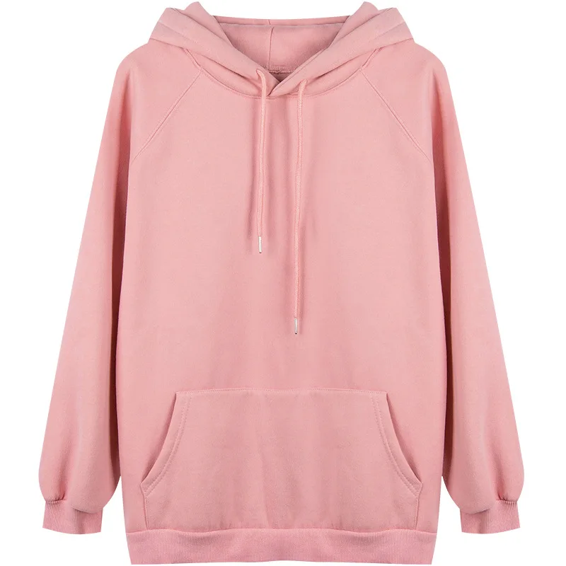

Solid Plus Plus Plus Thick Hooded Women Autumn/winter 2020 New Korean Version Loose Black Coat Winter Student Tide. Womens Tops