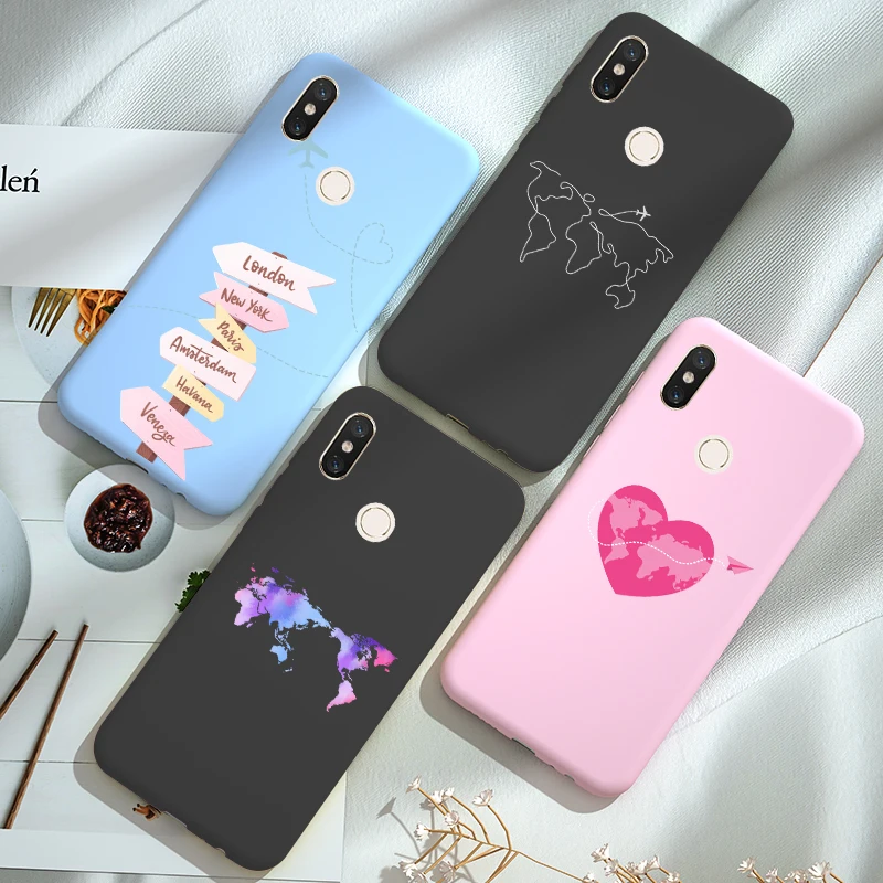 Дорожный телефон с картой для Redmi Note 8 PRO 9S 9 T 7 6 5 Plus 6A 5A 7A 8A 9A чехол Xiaomi Mi A3 A2 Lite 9T 10