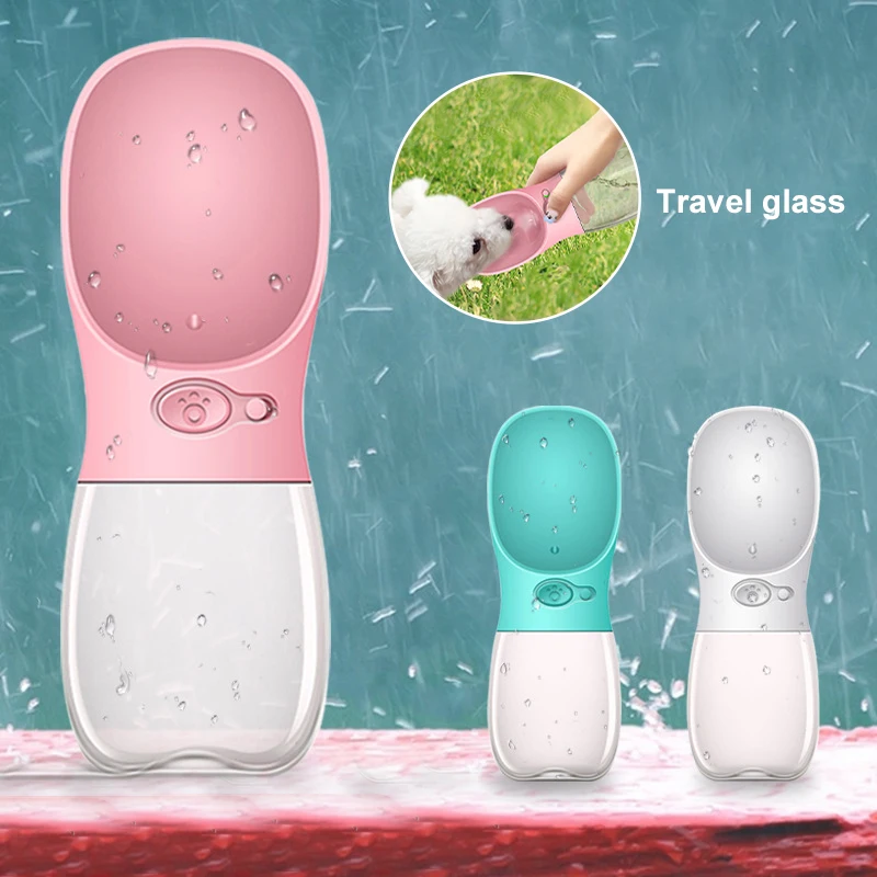 

350ml Pet Dog Water Bottle For Small Large Dogs Travel Puppy Cat Drinking Bowl Outdoor Pet Water Dispenser Feeder Pet Product
