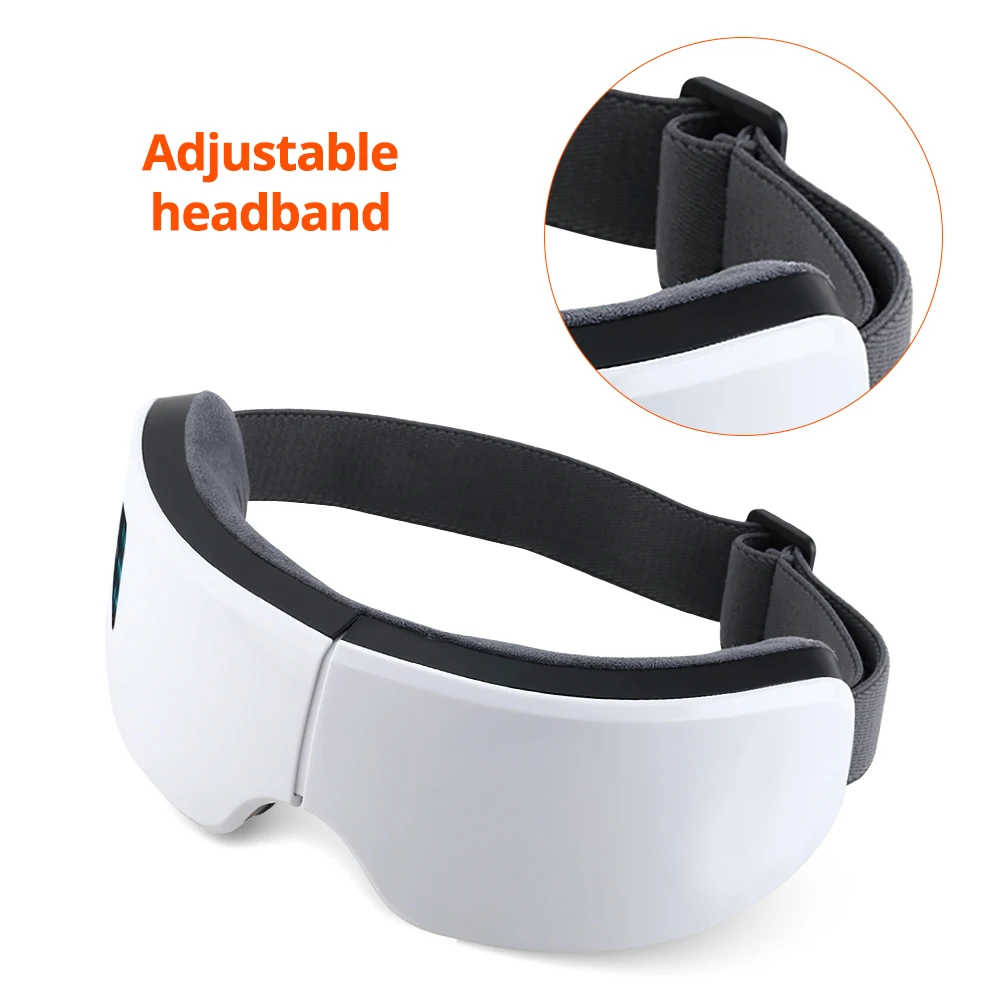 買取 ポータブル電気空気圧アイマッサージャー折りたたみ治療振動目ケア装置赤外線加熱マッサージ