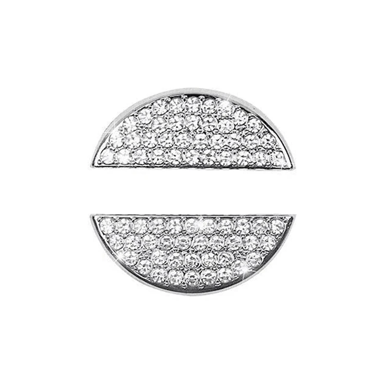 

for Volvo All Model Bling Car Steering Wheel Logo Decorative Diamond Crystal Shiny Decal Decoration Cover Sticker