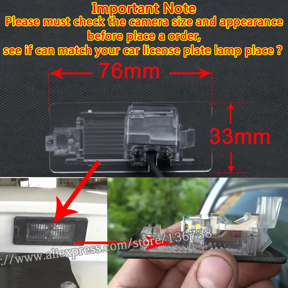 HD динамическая траектория камера заднего вида для VW New Passat Sagitar Lavida Sharan Touareg Skoda Fabia