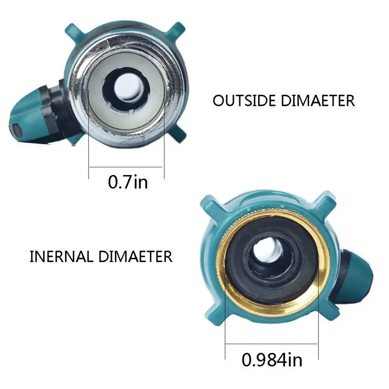 Садовый шланг для отключения клапана подключения снаружи Spigot дружественный кран