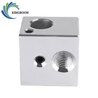 Нагревательный блок V5 16*16 мм * 12 мм KP3S, Горячий Конец, тепловые блоки для V5 J-head, экструдер, алюминиевый HotEnd, детали для 3D-принтеров, 5 шт.