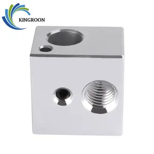 Нагревательный блок V5 16*16 мм * 12 мм KP3S, Горячий Конец, тепловые блоки для V5 J-head, экструдер, алюминиевый HotEnd, детали для 3D-принтеров, 5 шт.