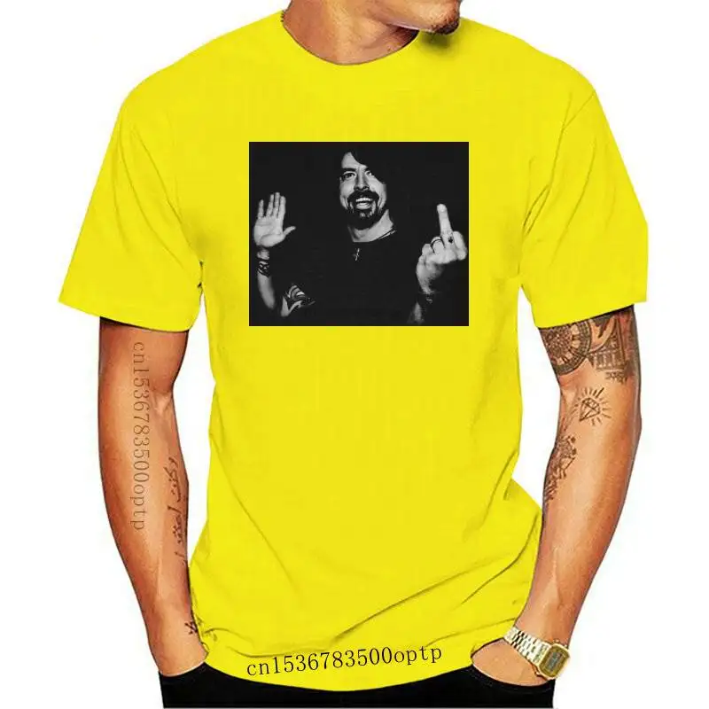 

Новинка, Мужская футболка Dave Grohl 2021, черная одежда, 3-A-096