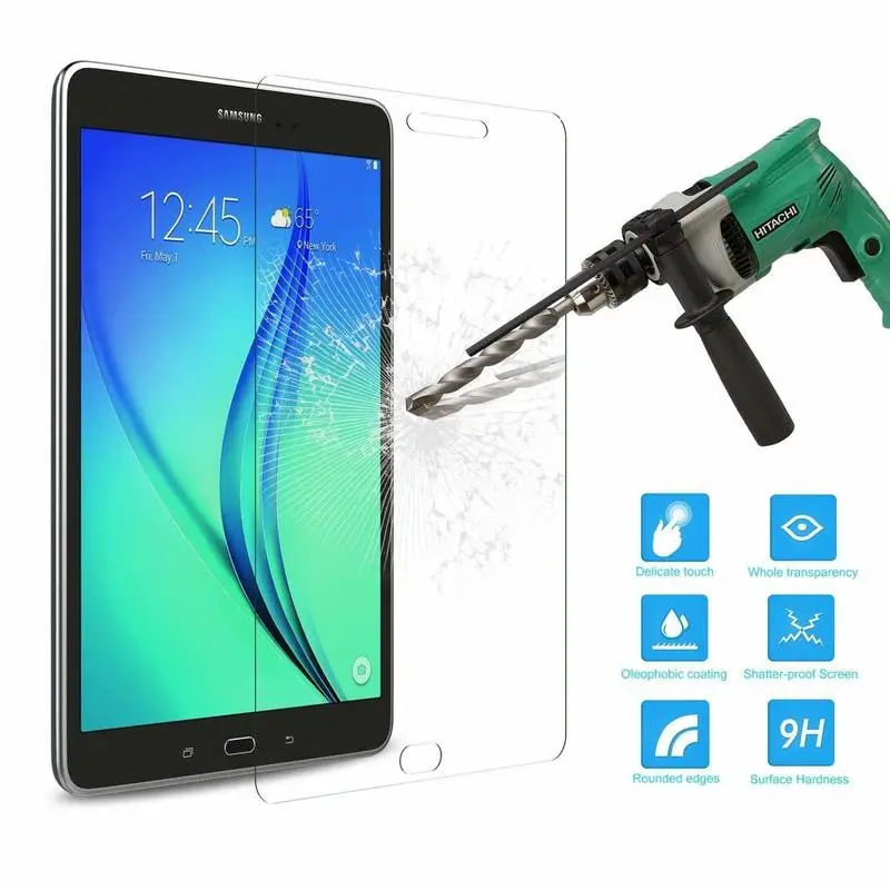 Закаленное стекло для Samsung Tab A 8 дюймов 2017 T380 T385 протектор экрана Galaxy 0 2015 SM T350 T355 P350