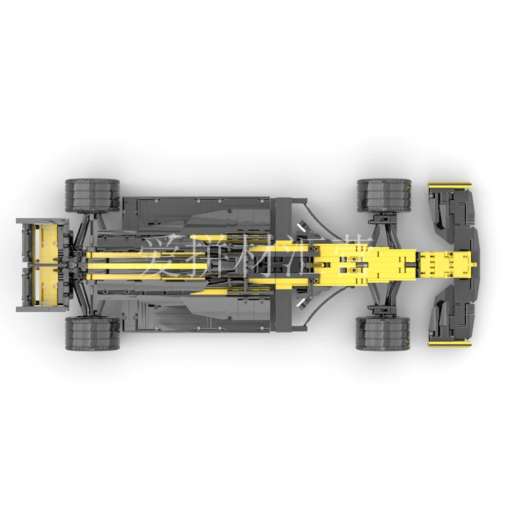 

New technology racing Legoins building block Renault F1 rs19 moc-46149 DIY assembly construction boy toy model