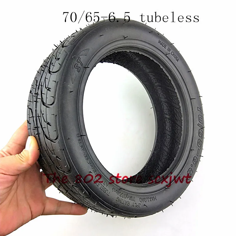 Быстрая доставка 10 дюймов колеса шины для мотоциклов 70/65-6 5 бескамерная вакуумных