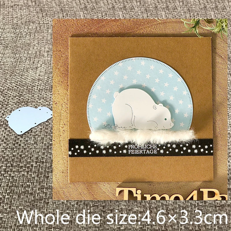 

Новый дизайн, металлический трафарет для рукоделия, пресс-формы, милый медведь, украшение, скрапбукинг, высечки, альбом, бумажная карта, реме...