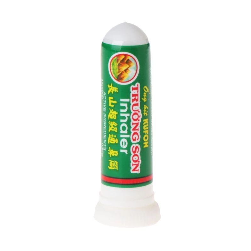 

Y1UF 1Pc Aromatic Peppermint Nasal Inhaler Fast Relief From Blocked Nose Sickness