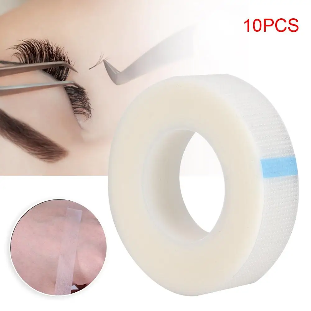 10 шт. рулонов наращивание ресниц глазная повязка нетканые ткани клей для ленты