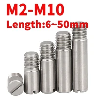 m2 m2 5 m3 m4 m5 m6 m8 m10 slotted cylindrical pin dowel external thread locating pin 304 stainless steel