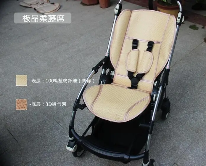Белый Летний матрас для коляски BUGABOO bee3 bee+ bee дышащий коврик для коляски bbay подушка для детской коляски Аксессуары для коляски - Цвет: Белый