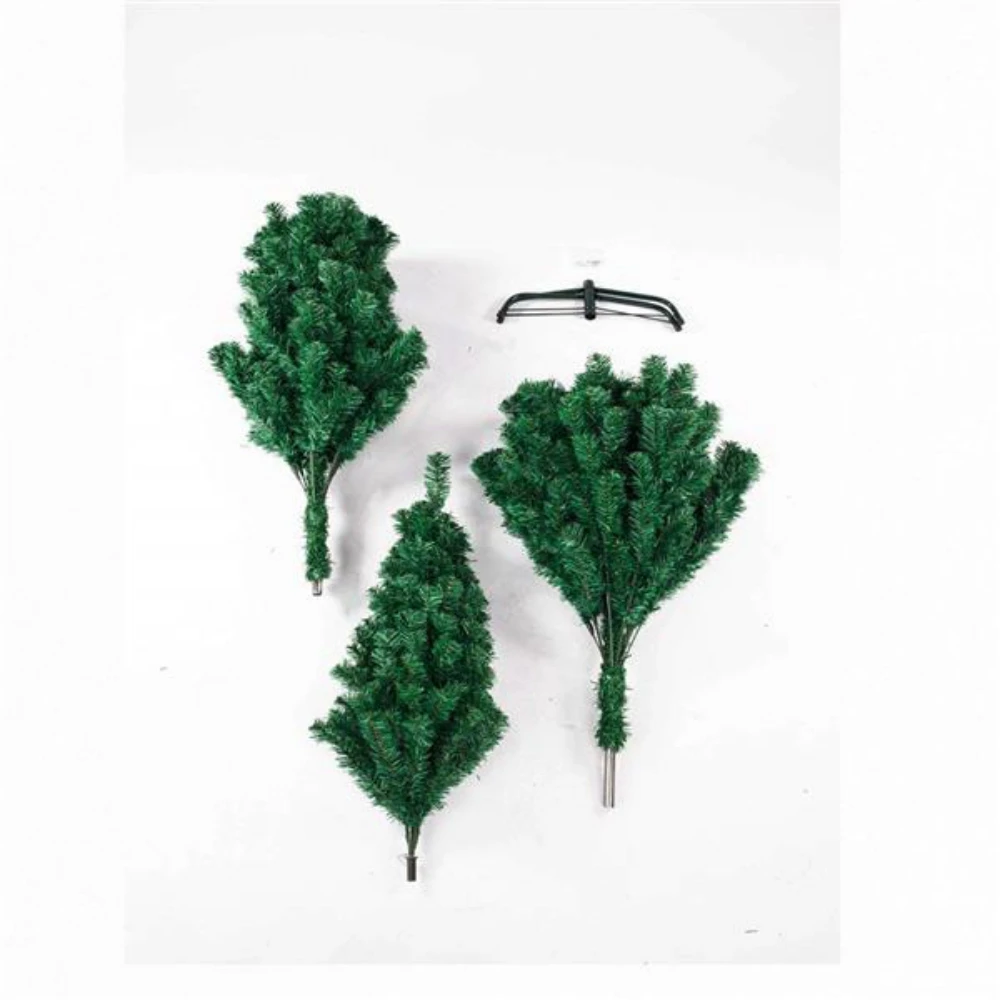 

7ft Artificial Christmas Tree DIY Hand Assemble Christmas Tree for Christmas Home Party Decoration Green Miniature Tree