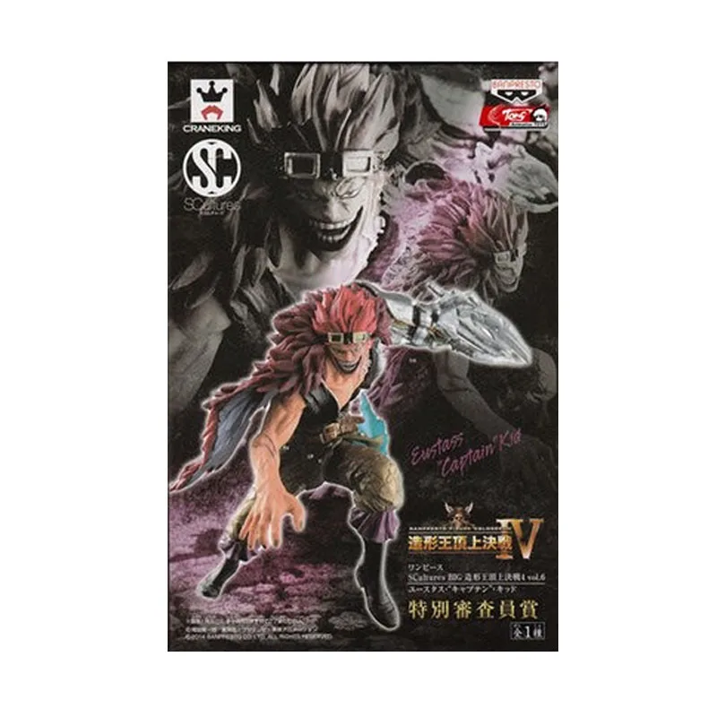 

BANDAI Banpresto ONE PIECE Scultures Eustass Kid Anime Figure BP49898