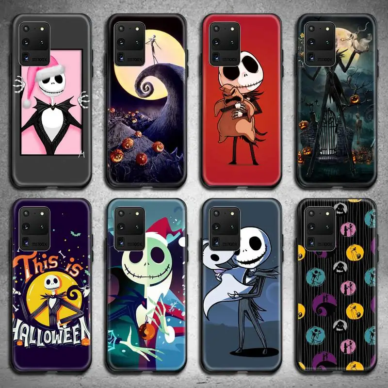 Чехол Jack Skellington Before Christmas для телефона Samsung S20 plus Ultra S6 S7 edge S8 S9 S10 5G lite 2020|Бамперы| |