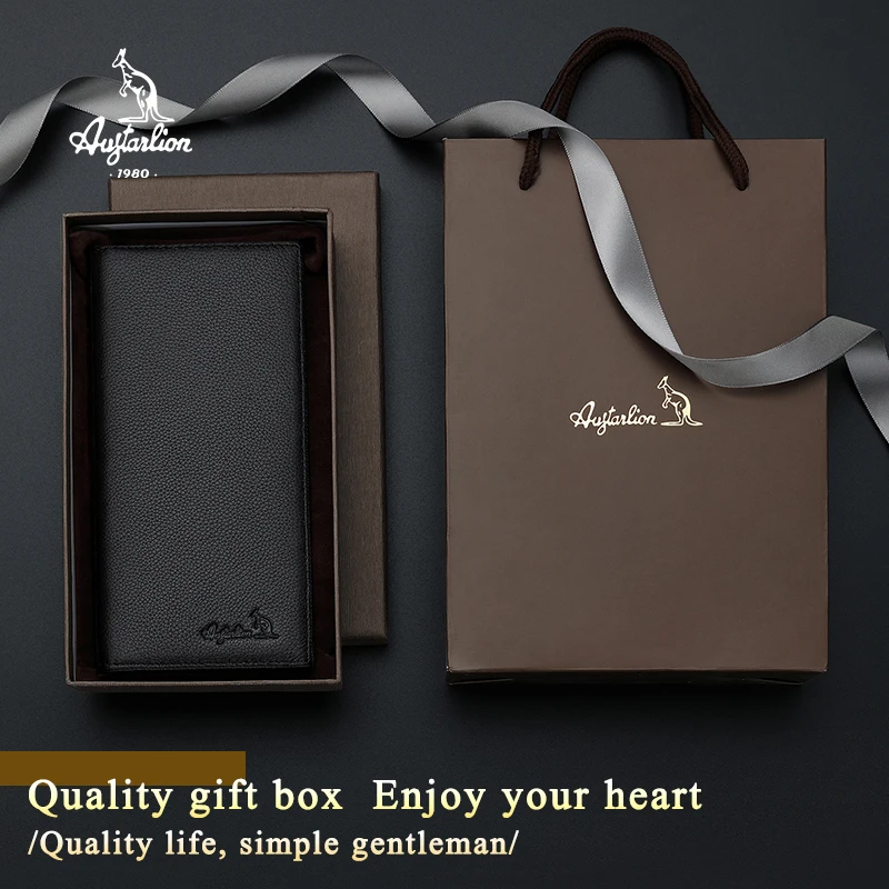 Новинка модные мужские кошельки из натуральной кожи клатч сумки кошелек кожаный